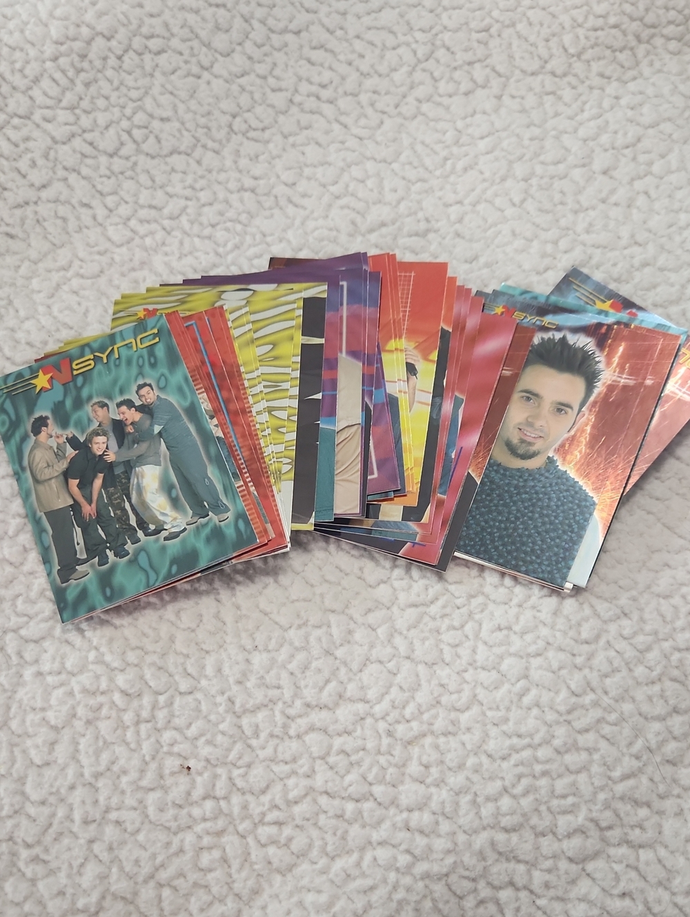 NSYNC Trading Cards bundle lot boy band
